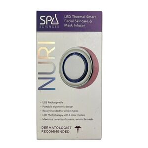 NURI Spa Sciences LED Thermal Smart Facial Skincare & Mask Infuser
